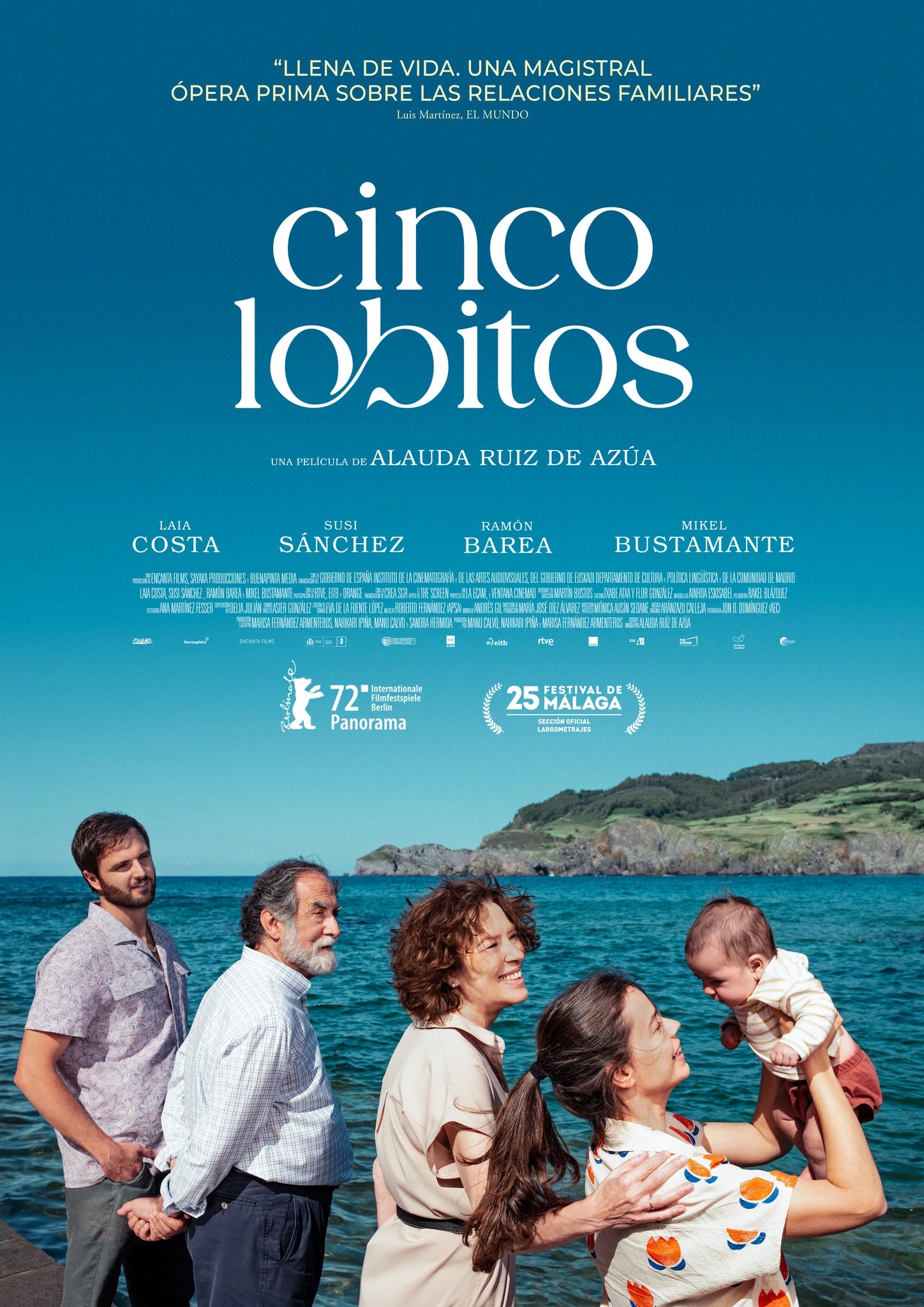 Cinco lobitos poster — production crewed with CFS Grip equipment