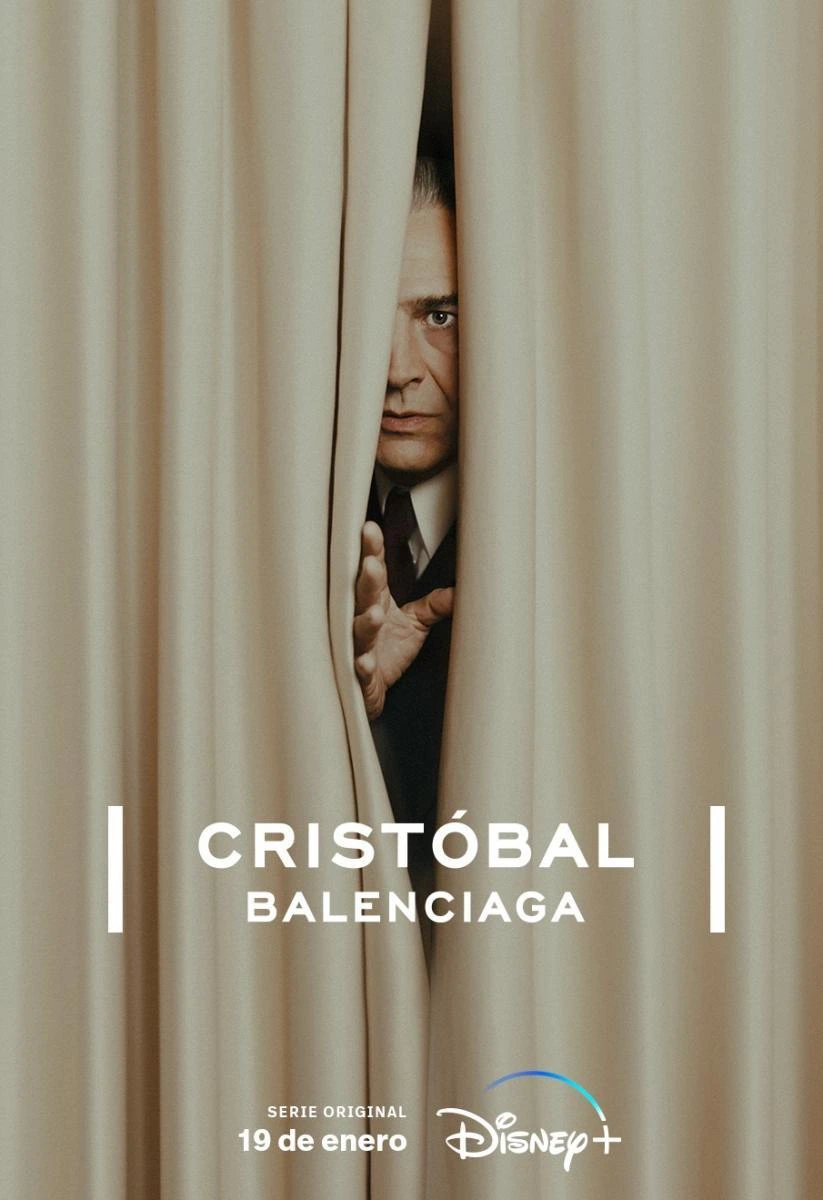 Cristóbal Balenciaga poster — production crewed with CFS Grip equipment