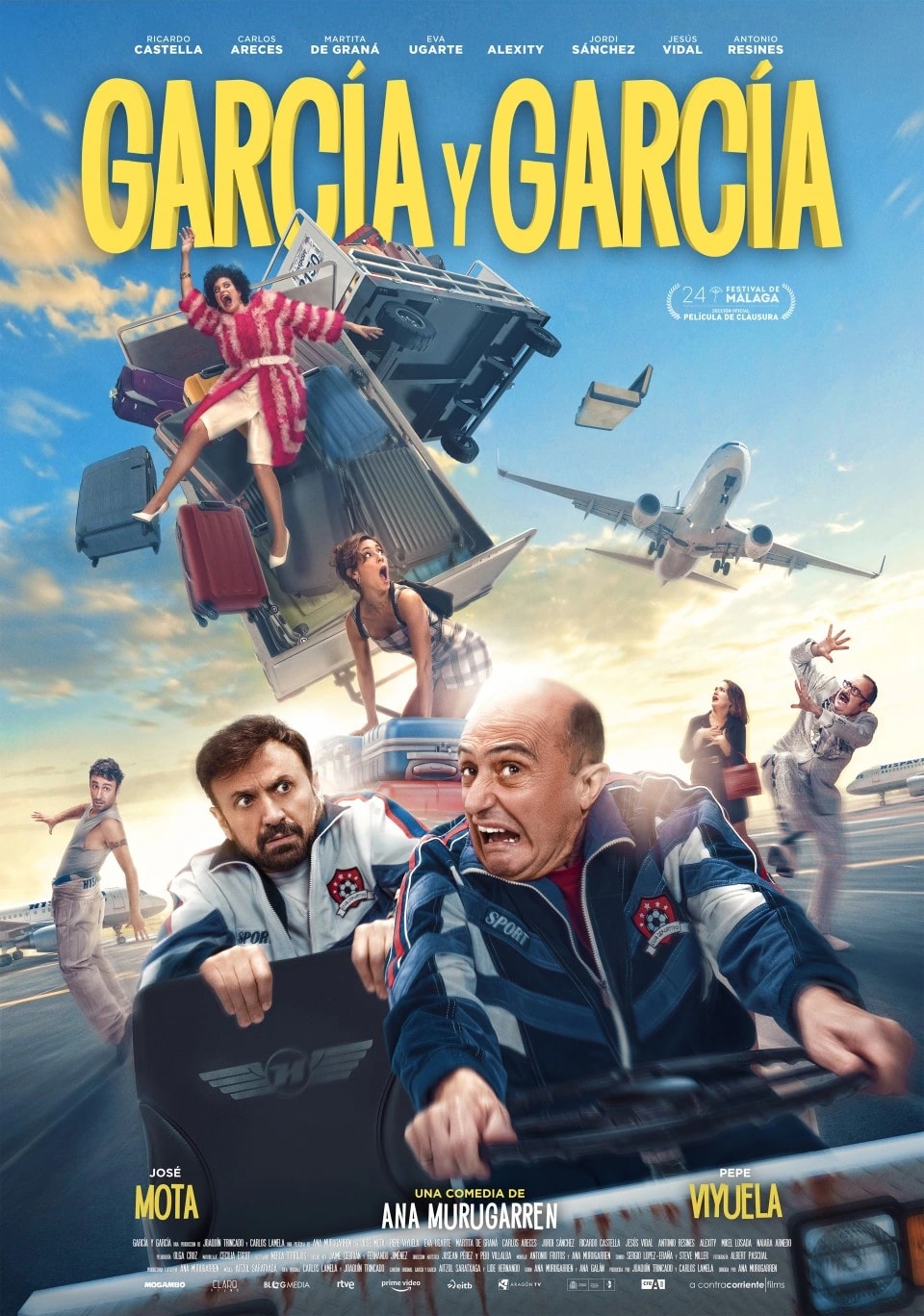 García y García poster — production crewed with CFS Grip equipment