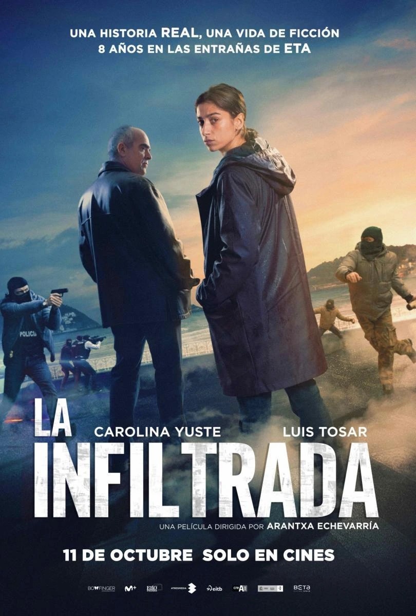 La infiltrada poster — production crewed with CFS Grip equipment