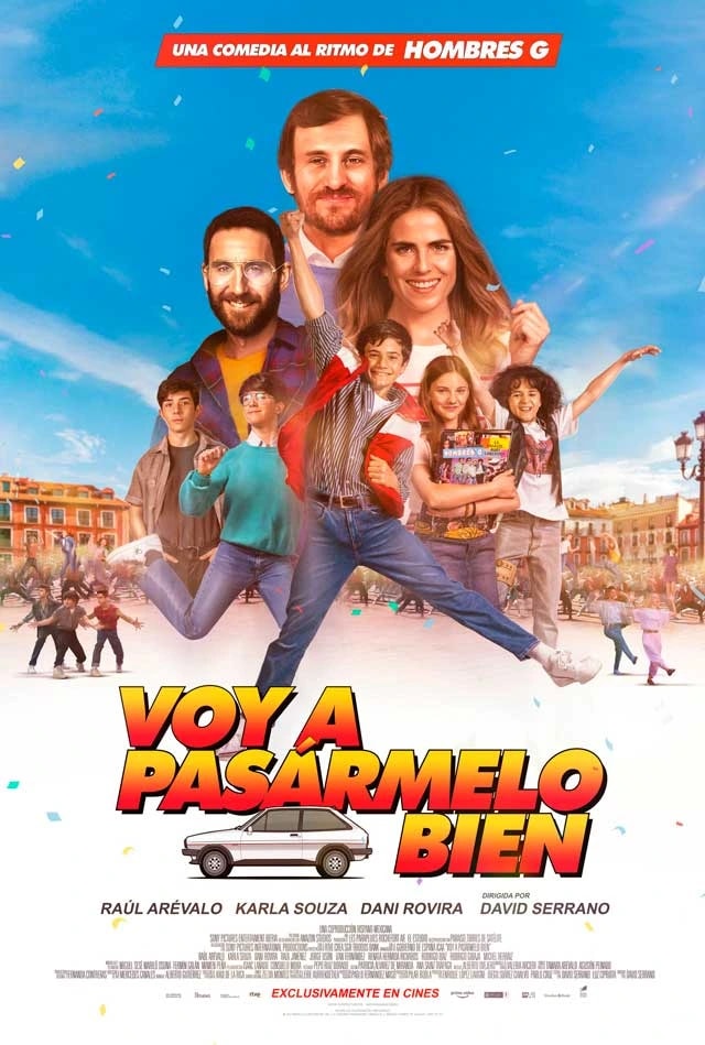 Voy a pasármelo bien poster — production crewed with CFS Grip equipment