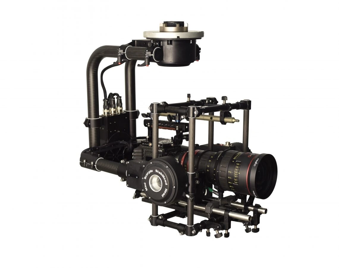 Cabezas calientes Scorpio Stabilized Head y Mini Scorpio Head